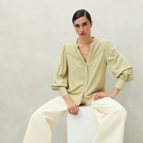 CAMISA BULLE Verde Oliva