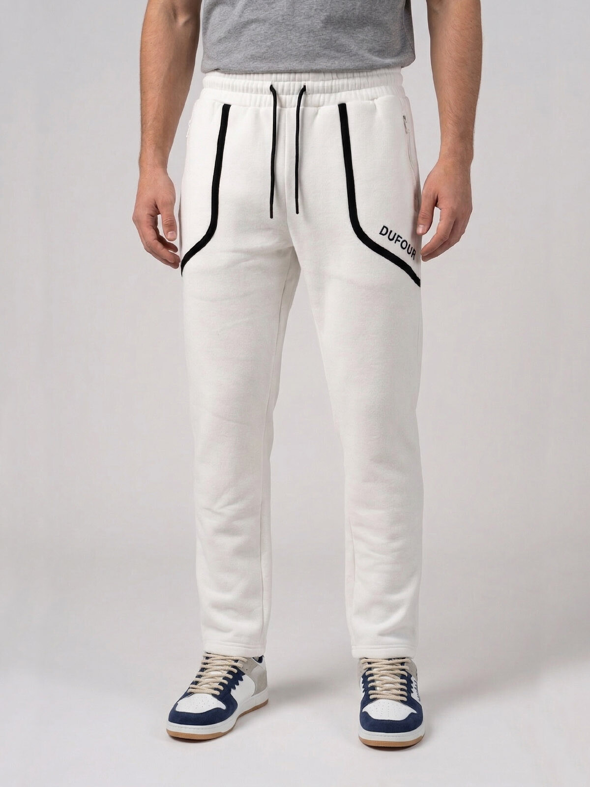 PANTALON DE FELPA OSLO BLANCO