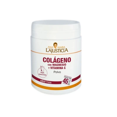 Colageno con Magnesio + vit C fresa x350 Ana Maria La Justicia Colageno Magnesio Y Vit X 350g