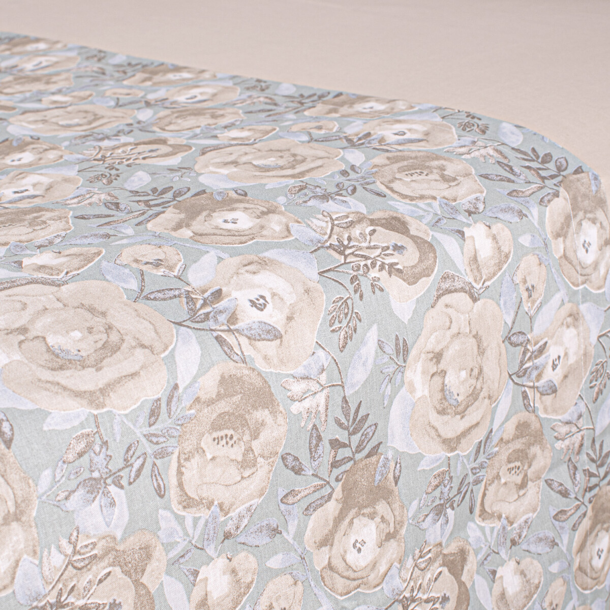Sábana Especial Manila 2026 Floral Beige - King 