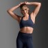 Bra Training Form Racerback Medium Impact Mujer Midnight/midnight