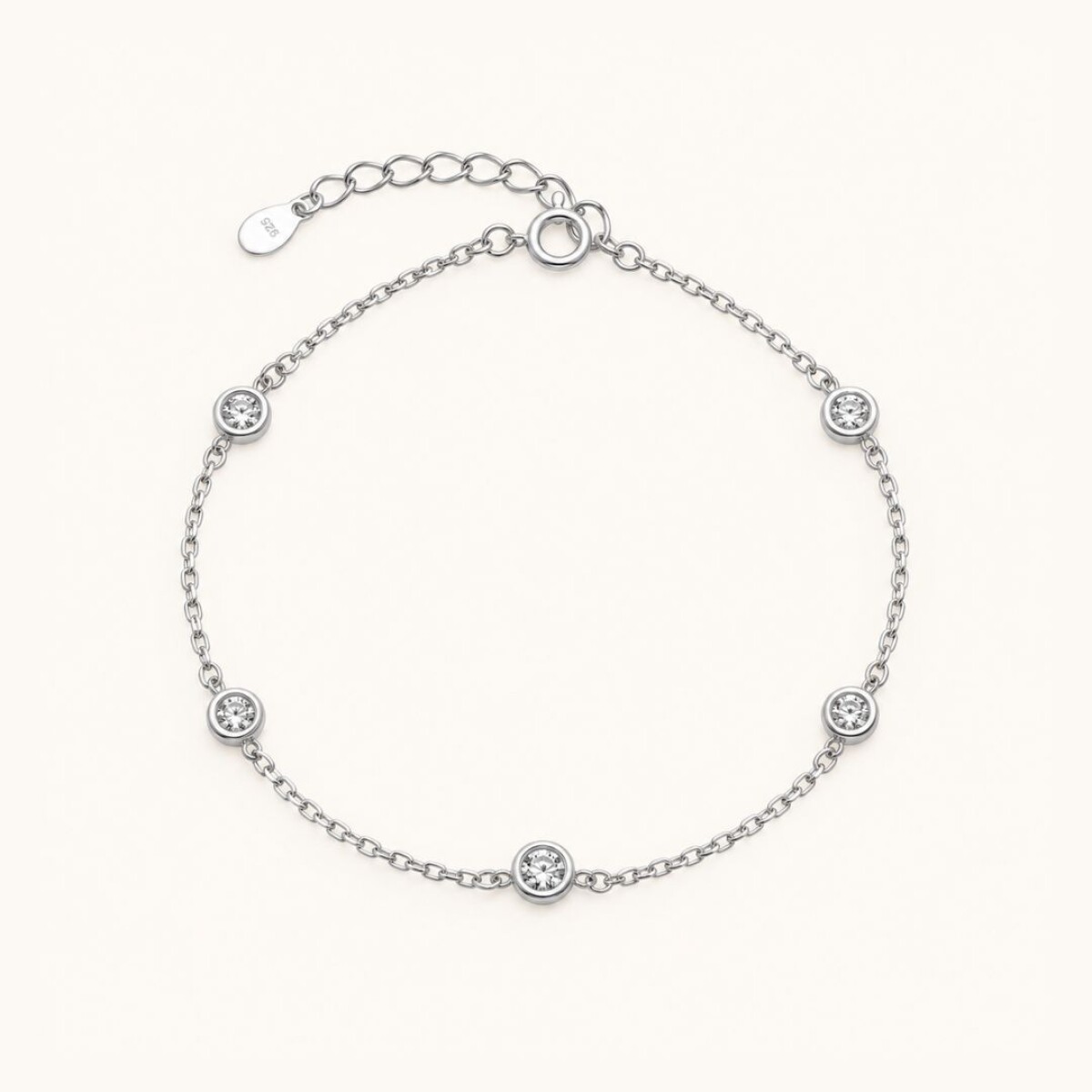 Pulsera Puntos de Luz - Plata 925 