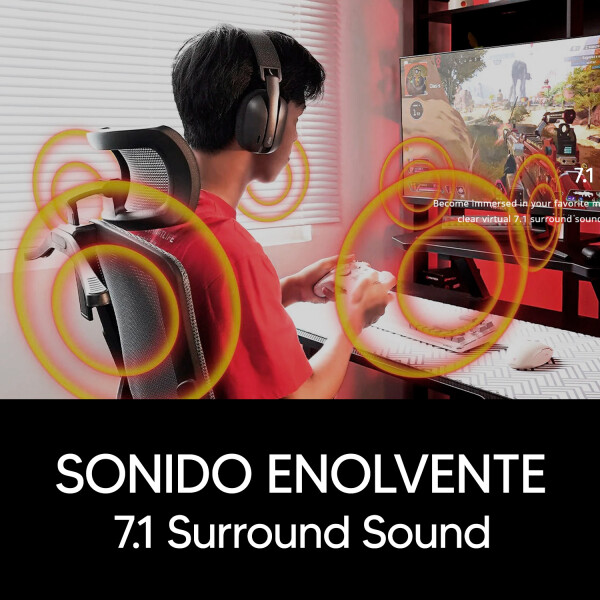 Auriculares Gamer Fantech Whg03pro Inalámbricos GRIS