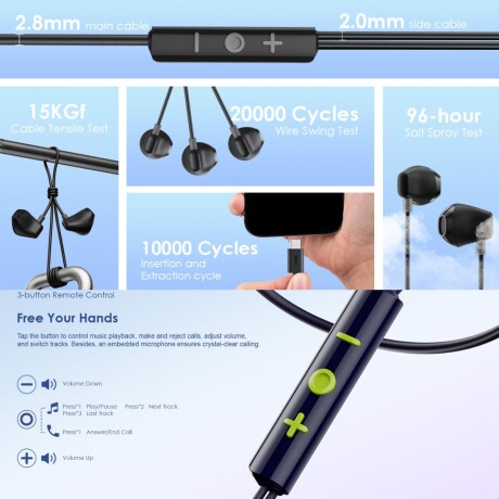 Auriculares oraimo USB-C OEP-650 V01