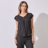 Set Pijama Remera & Pantalon NEGRO/MULTI