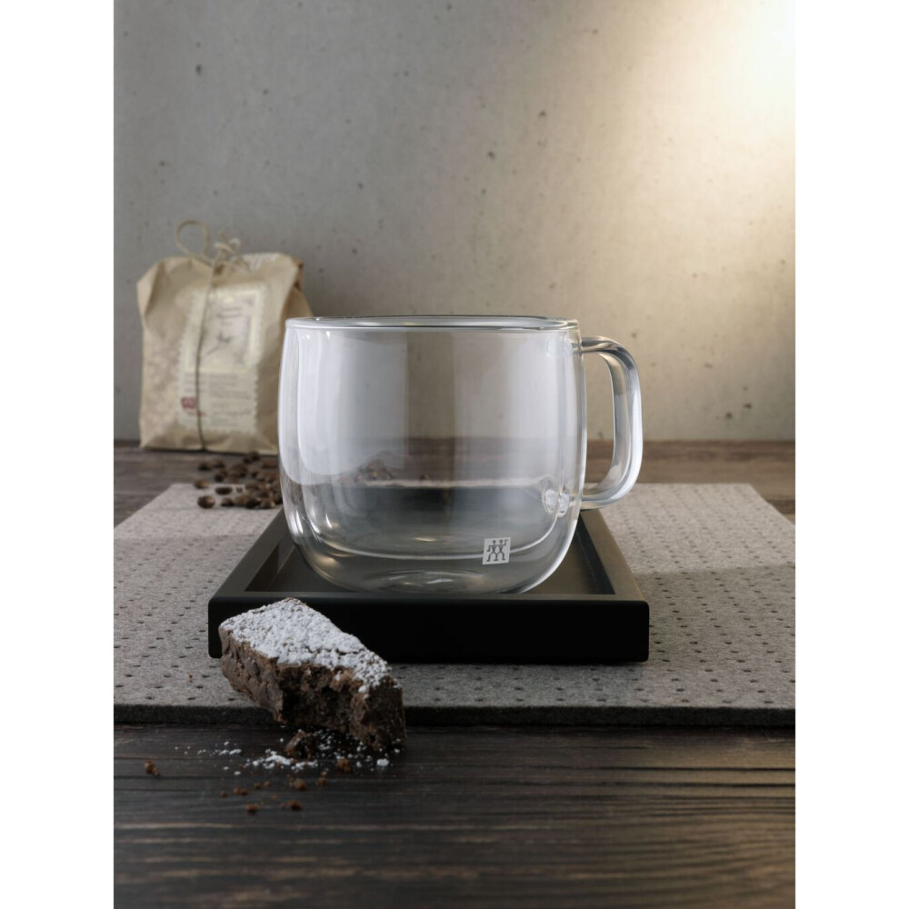 ZWILLING SORRENTO PLUS TAZA DOBLE FONDO CAPPUCCINO 450 ML X2 ZWILLING SORRENTO PLUS TAZA DOBLE FONDO CAPPUCCINO 450 ML X2