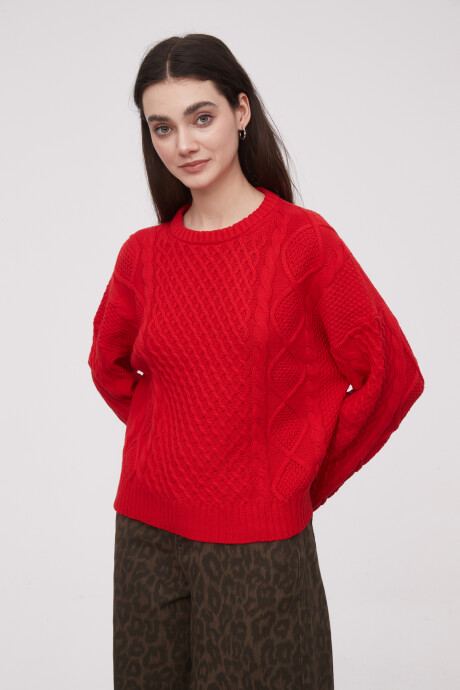 Sweater Heltun Rojo