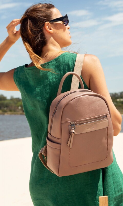 MOCHILA JOHANNESBURGO MAUVE C/ TOPO