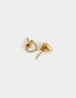 Aros Pasantes Premium Gold Aros Pasante De Acero Quirúrgico - Dorado