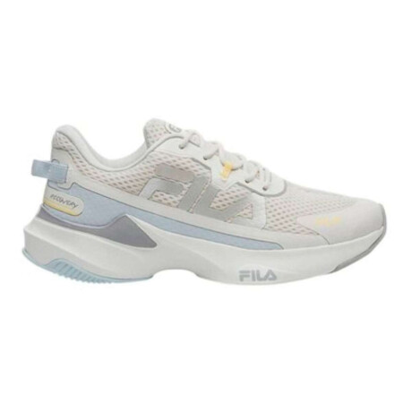 Fila Recovery Para Mujer Gris-Marino