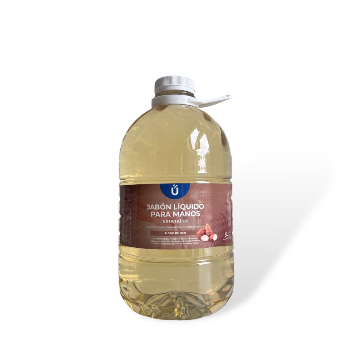 Jabón liquido para manos antibacterial 3L - Almendras 