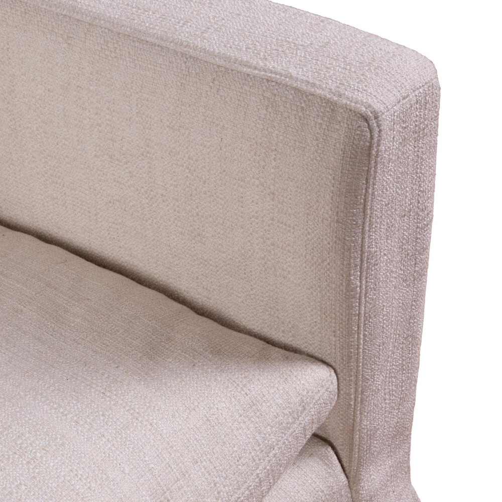 SOFÁ 3 CUERPOS TELA NATURAL-BEIGE NUNU NATURAL