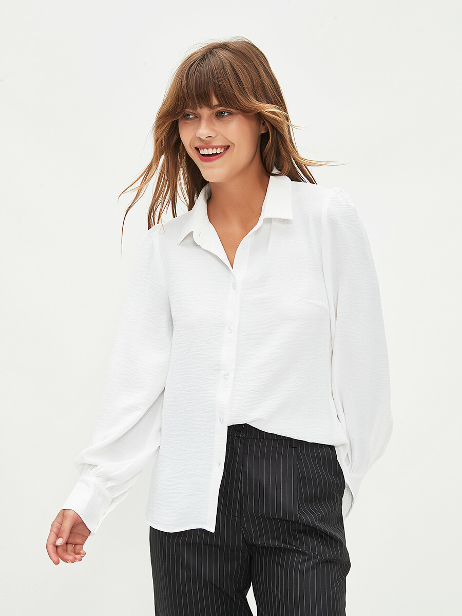 CAMISA BURGOS - BLANCO 
