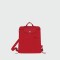 Longchamp -Mochila Longchamp plegable de nylon con cierre, Le pliage M Rojo