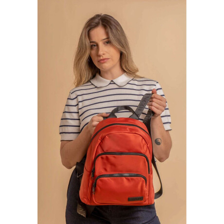 Mochila Flor De Loto Granate