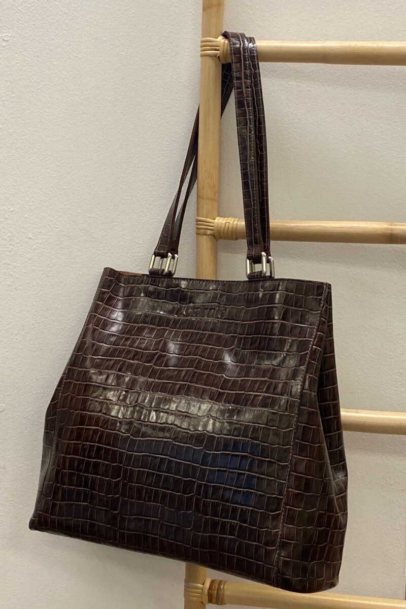 Cartera Regina - Crocco Chocolate 