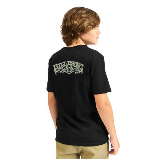 Remera Billabong Alternative Tee Niño - Negro Remera Billabong Alternative Tee Niño - Negro