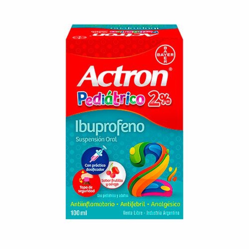 Actron Pediatrico 2% susp 100ml. Actron Pediatrico 2% susp 100ml.