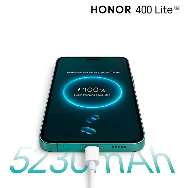 Honor 400 Lite 16gb(8+8) De Ram/256 Gb 5g NEGRO