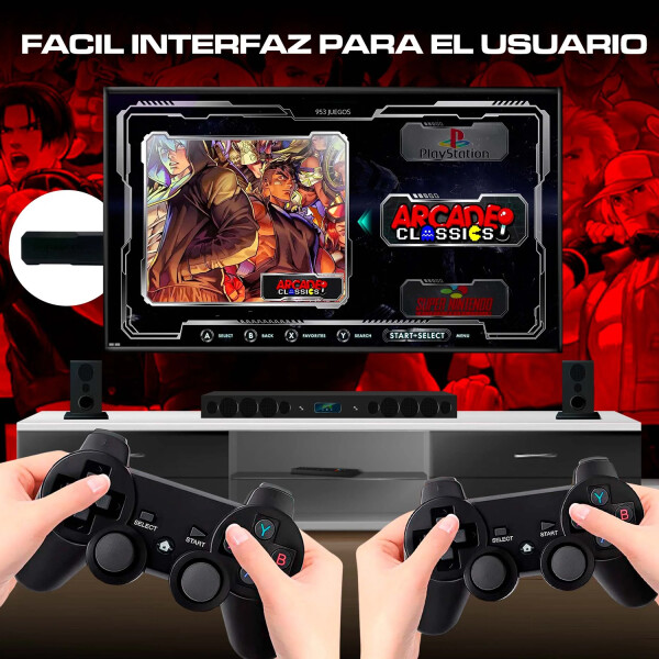 Consola Retro Game Plus Stick CONSOLA GAME PLUS X2 3D
