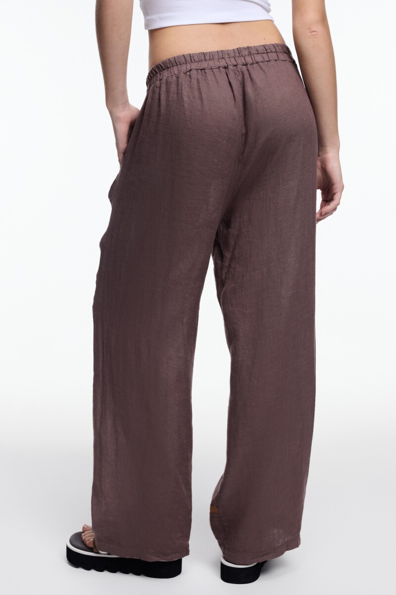 PANTALON BOLSILLO Marron
