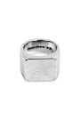 Twojeys Squared Ring Plata Plata