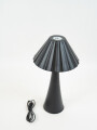 Lampara De Mesa Cirela, Touch Usb Negro