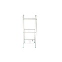 ESTANTE MULTIUSO DE ACERO 3 PISOS 35X31X86CM Blanco