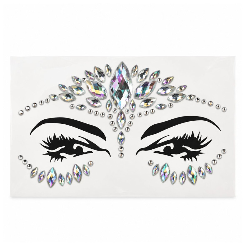 Stickers para Rostro Plateado