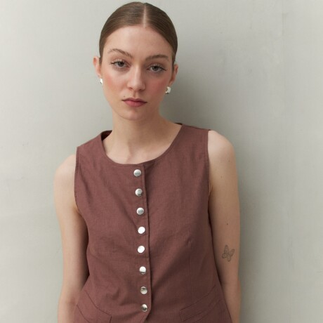 CHALECO MIKE Chocolate