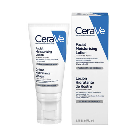 Loción Hidratante de Rostro PM CeraVe Sin perfume Loción Hidratante de Rostro PM CeraVe Sin perfume