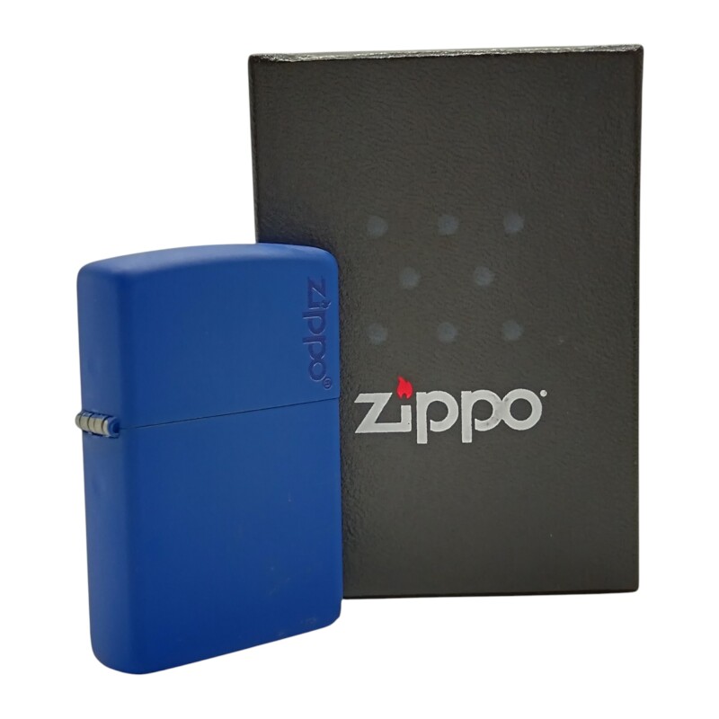 Encendedor ZIPPO 229ZL Logo - ZP229Z05 azuluniforme