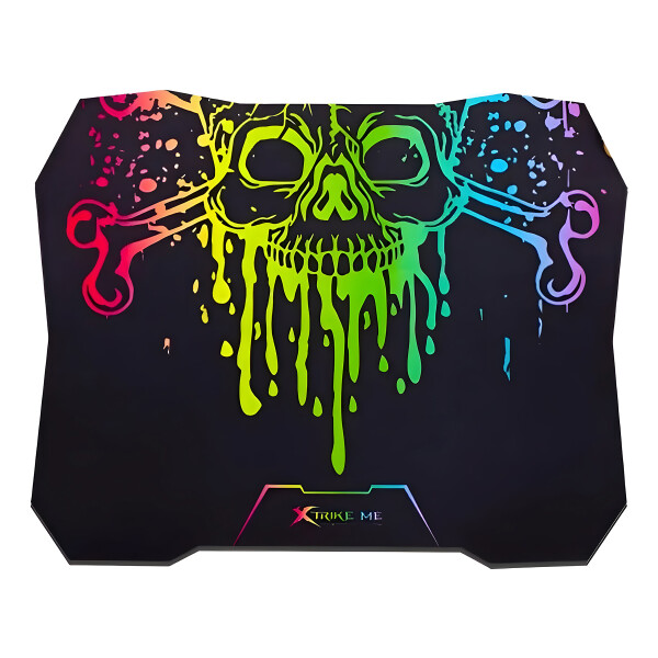 Combo Gamer Xtrike Me Teclado + Mouse + Pad + Auriculares Color Negro