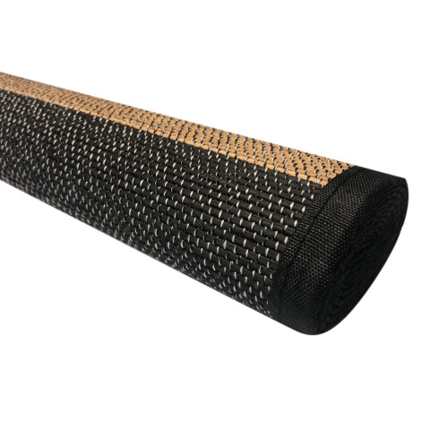 Alfombra de Bambú 120cm x 180cm BEIGE/CHOCOLATE