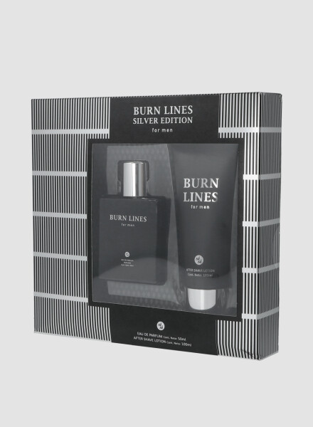 Pack regalable hombres burn lines: 50ml eau de parfum + 100ml after shave lotion Burn lines