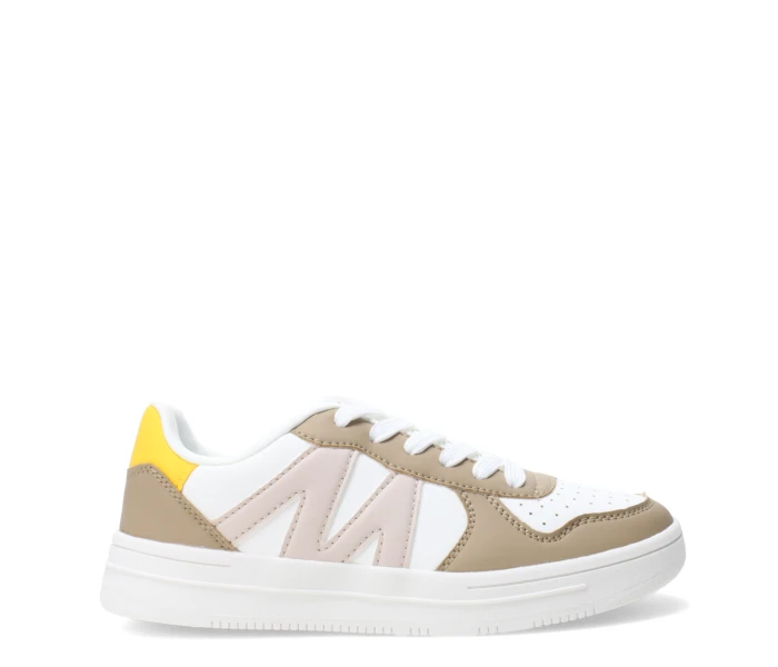 Deportivo VEJ acordonado Beige