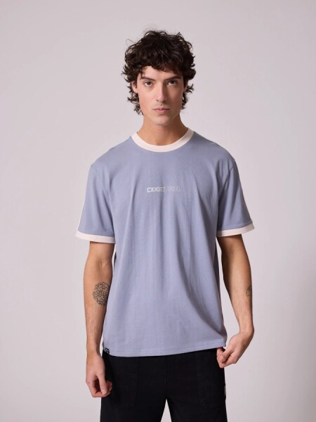 T-SHIRT DIXIE SOPRE GRIS CLARO