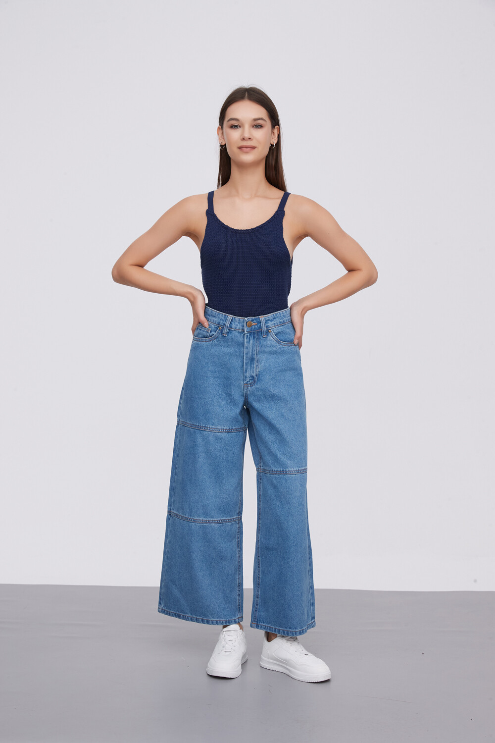 Pantalon Nauru Azul Grisaceo