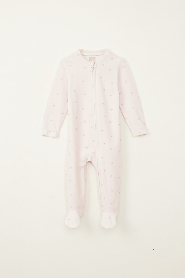 Enterito pijama plush Rosa