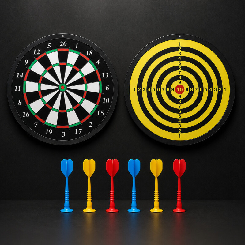 Juego Dardos Magnético Doble Cara 31cm 6 Dardos Niños Juego Dardos Magnético Doble Cara 31cm 6 Dardos Niños