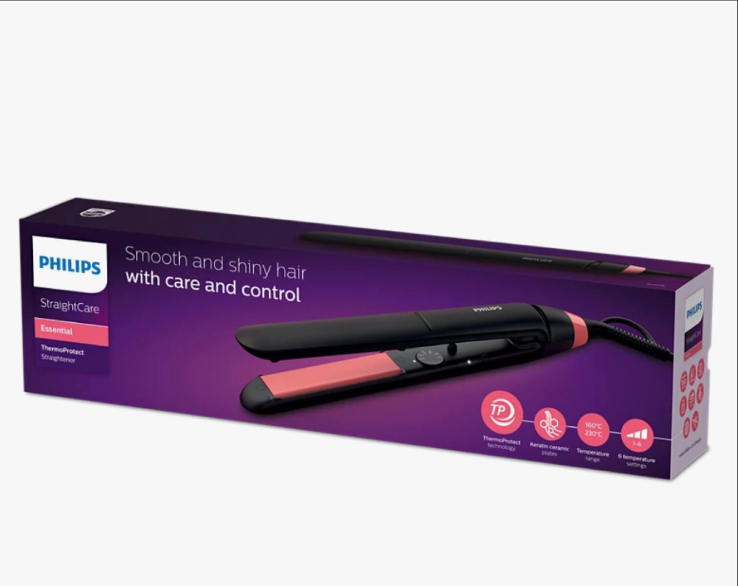 PLANCHITA DE PELO PHILIPS MOD. BHS376/00 