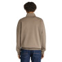 Polera Oyster River 1/4 Cierre Hombre Chocolate Chip
