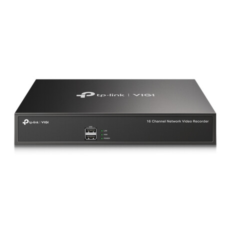 Tp-link - Nvr Vigi NVR1016H. 16 Canales. Plug And Play. Color Negro. 001