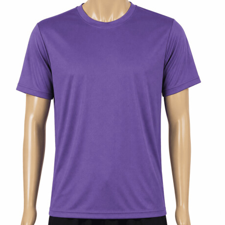 Remera Dry Work Force Unisex Violeta