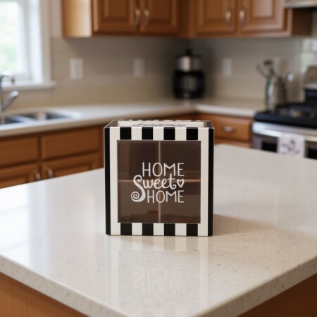 CAJA DE MADERA HOME SWEET HOME CAJA DE MADERA HOME SWEET HOME