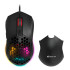 Mouse Óptico Gamer Xtrike Me GM-316 RGB 7200DP 13 Efectos Color Negro