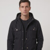 CAMPERA GABARDINA NEGRO