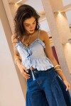 BLUSA MAIA SKY BLUE BLUSA MAIA SKY BLUE