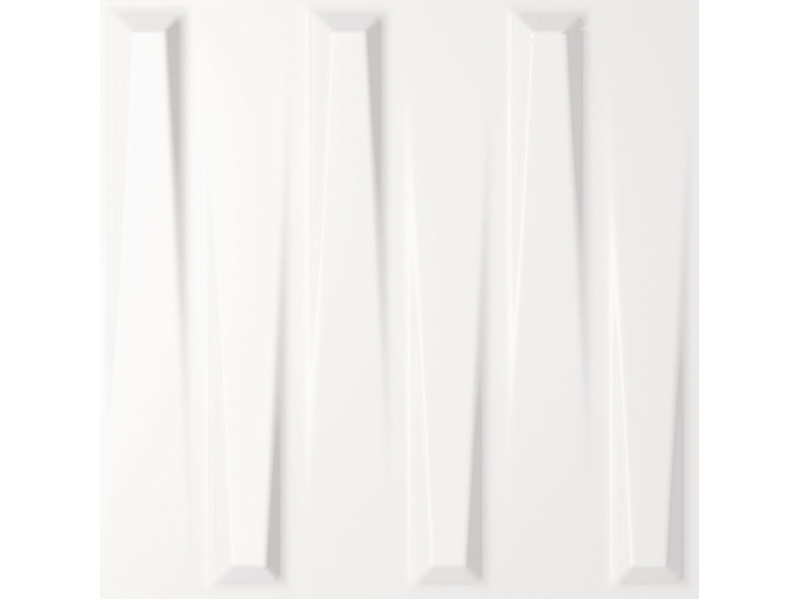 Ceramica Blanco Satinado Decorado Relieve 25X25Cm Pared 