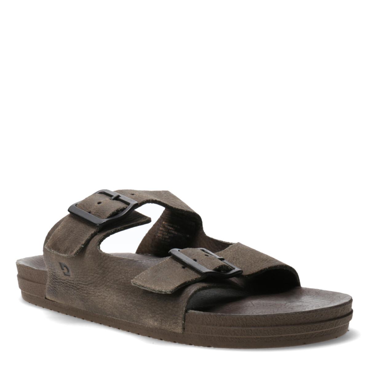 Sandalias de Hombre Democrata CERE con doble hebilla - Gris 